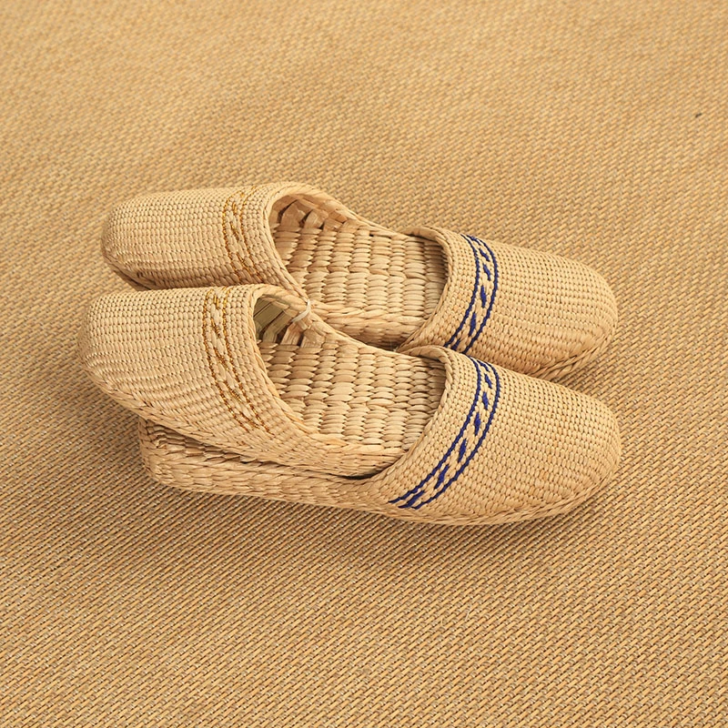 【非遗草鞋】手工编织草编拖鞋舒适透气防臭脚居家清凉男女适用