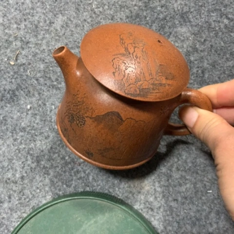 茶壶紫砂陶瓷摆件爱好者摆件