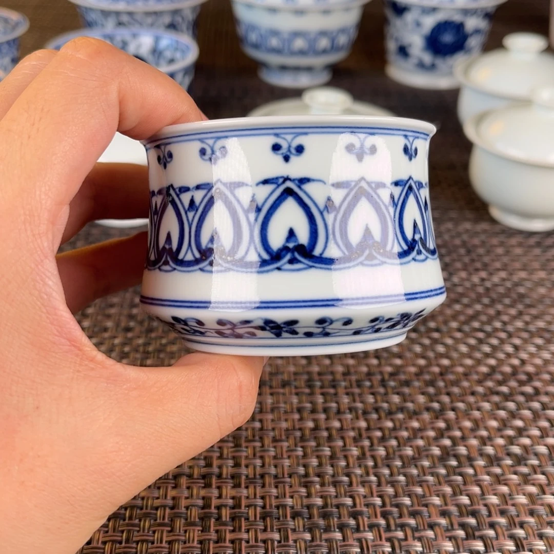 瓷片景德镇陶瓷杯子