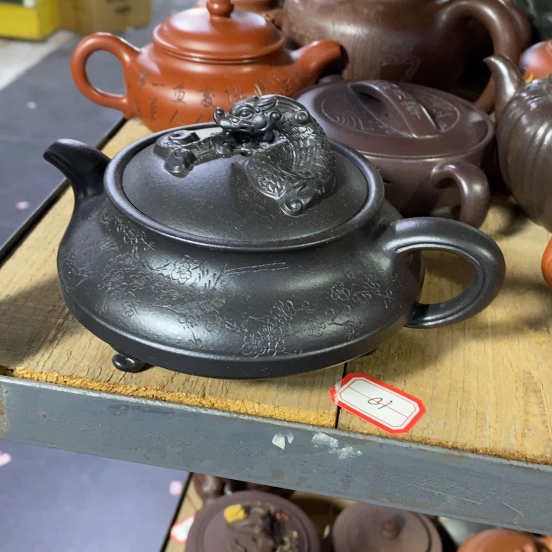 紫砂茶壶原矿手工193