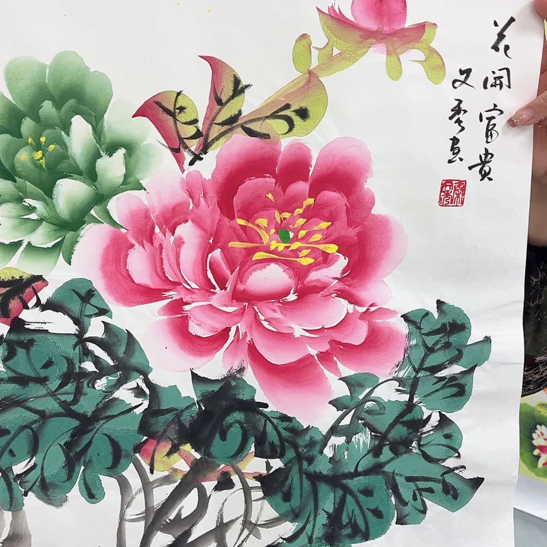 国画国画作品纯手绘手绘