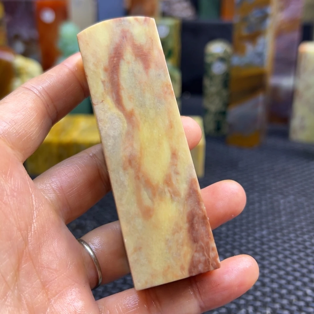 吉***。青田石印章石刻章石