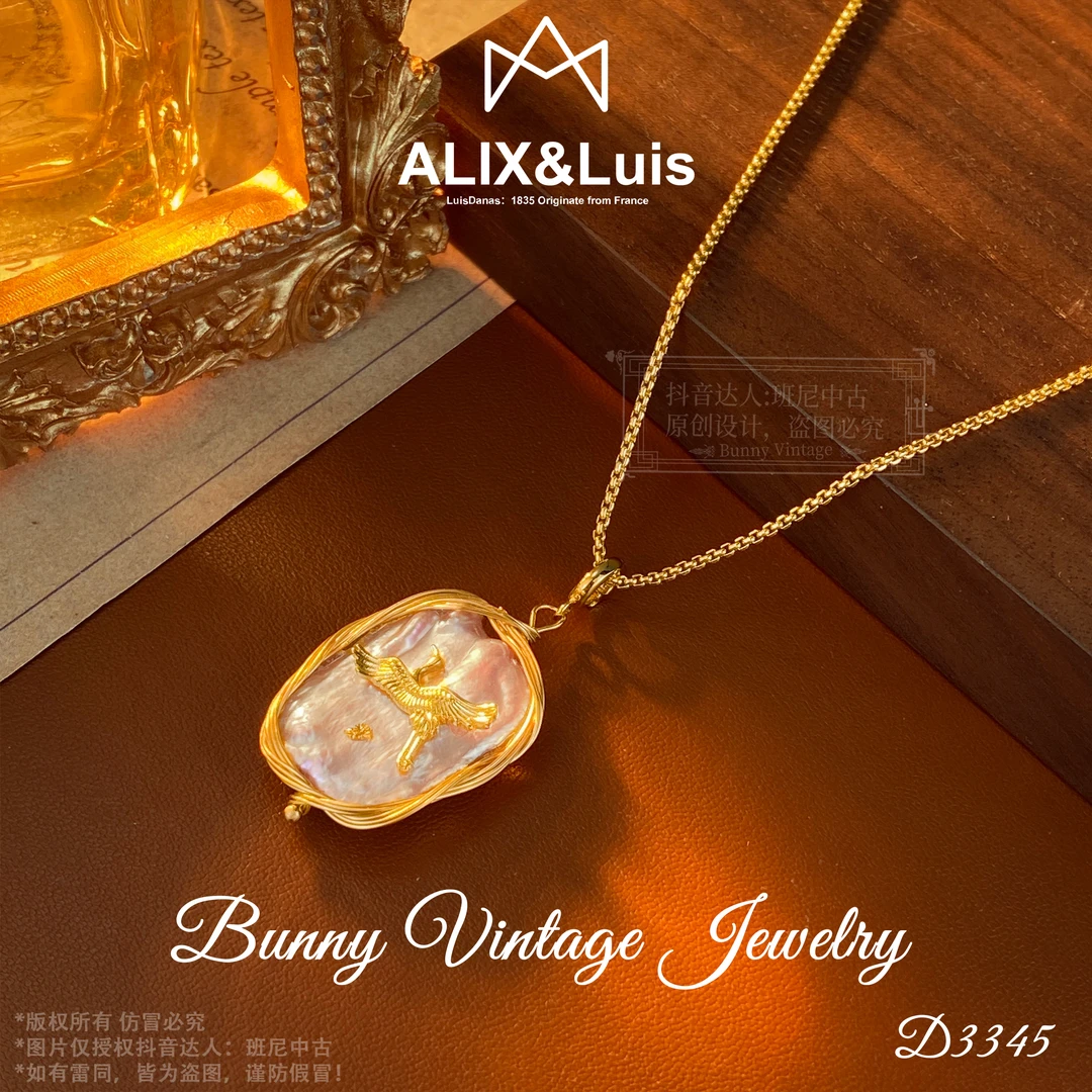 D3345 法★【雁南飞】秋冬ALIX Danas 爱丽丝 毛衣链