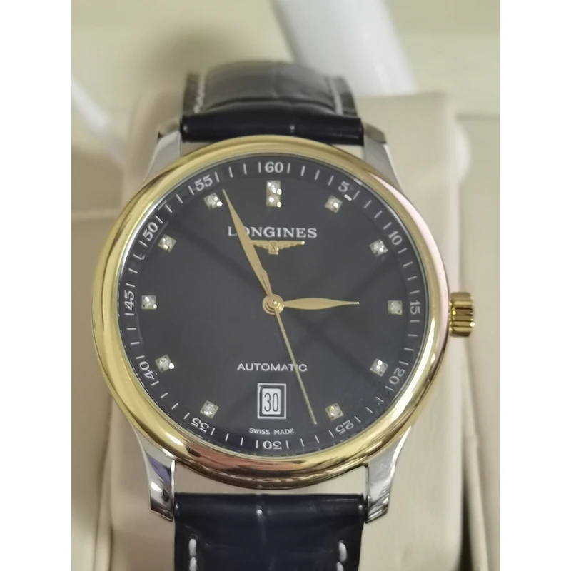 99新 品牌 99新 Longines/浪琴 L2.628.5.57.7/名匠18K628黑钢钻
