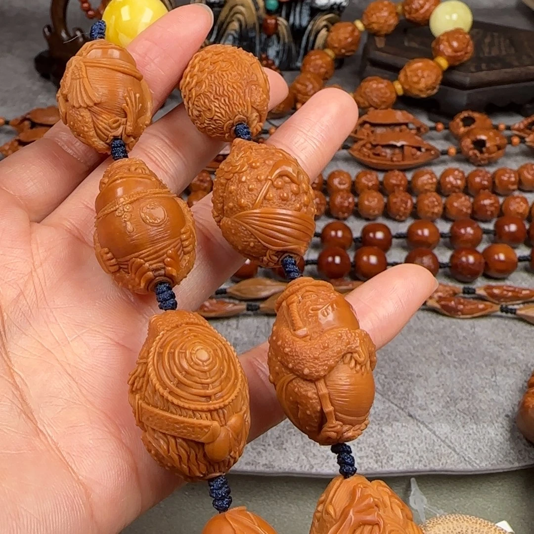 手串/手链橄榄核金蟾手持