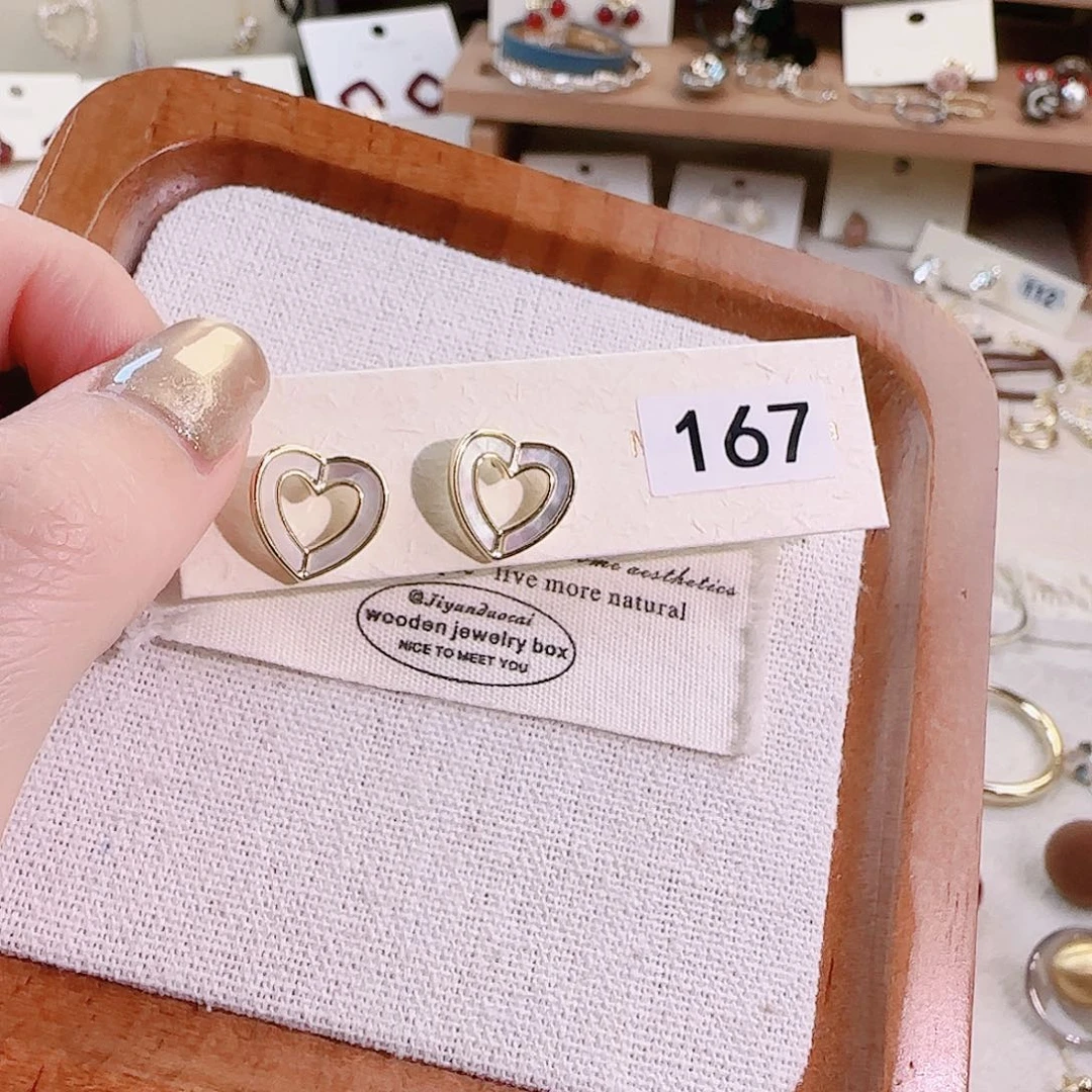 仿珍珠铜合金锡合金纯铜耳钉