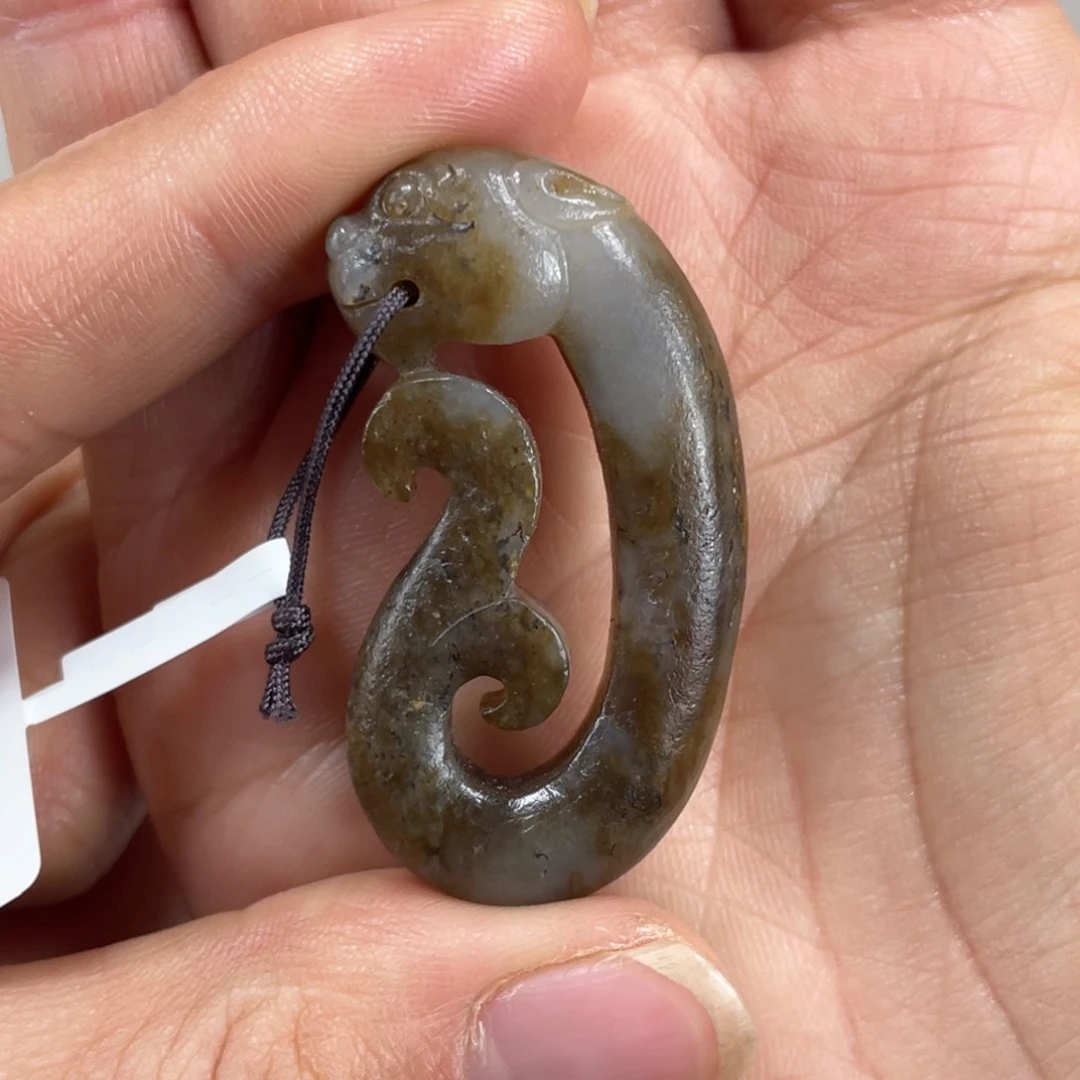 和田玉（糖玉）颈饰未镶嵌大*