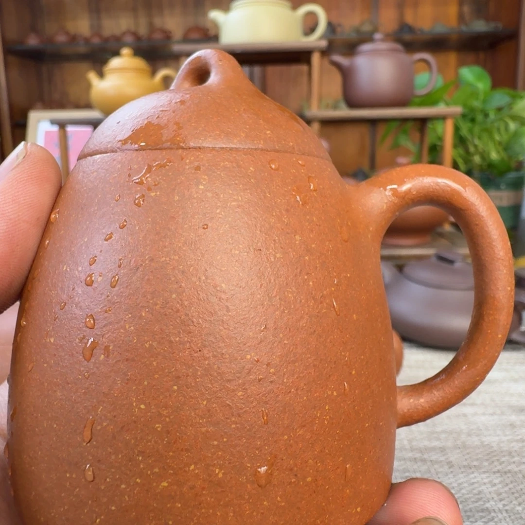 *****紫砂茶壶30目红降坡的时候秦权
