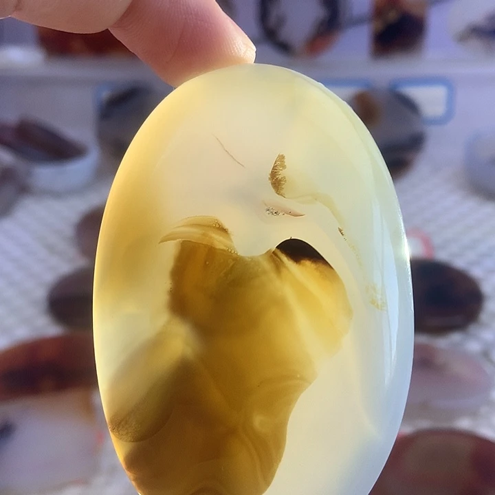 玛瑙/玉髓合金颈饰