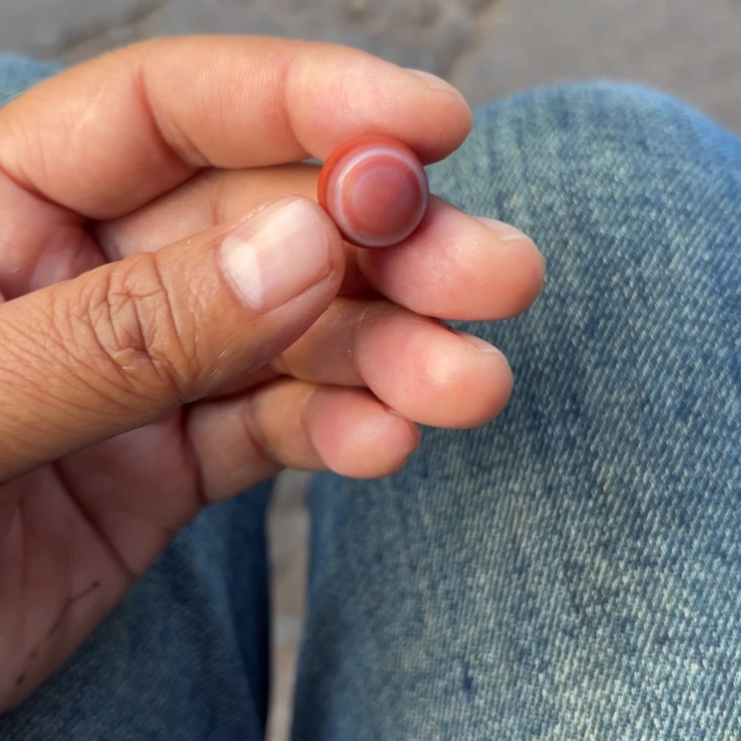 南红玛瑙手链未镶嵌绿***_