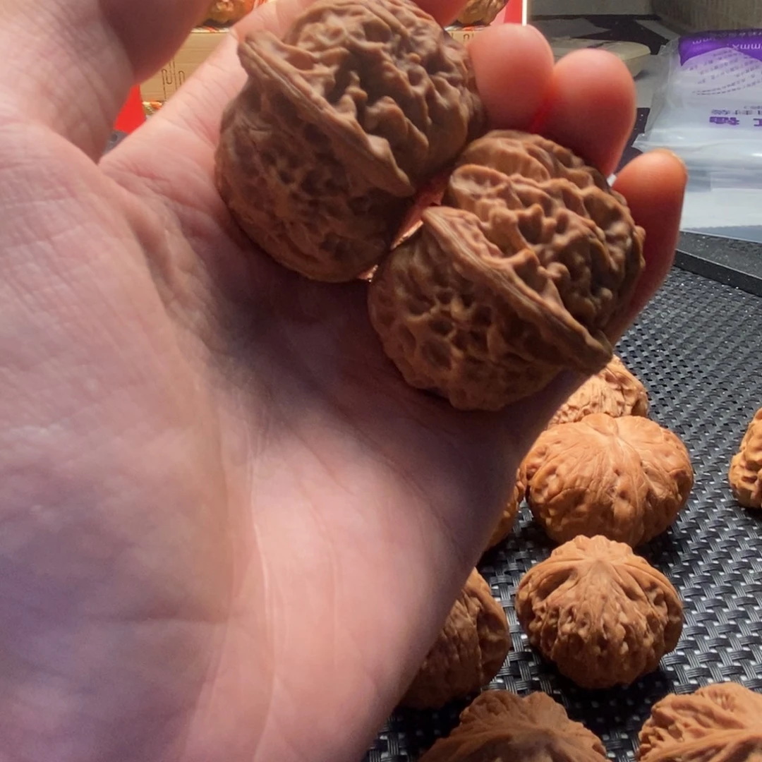 文玩核桃精品对金麒麟45
