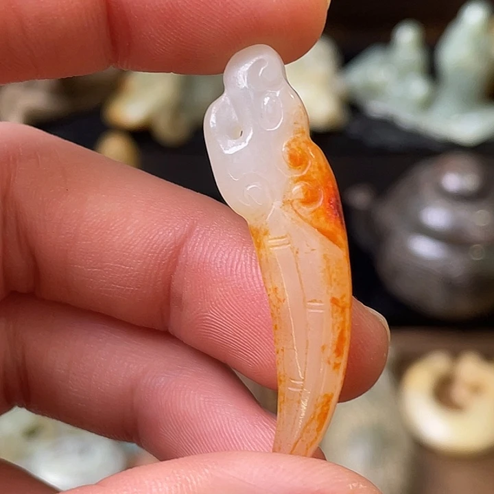 和田玉（糖玉）未镶嵌颈饰