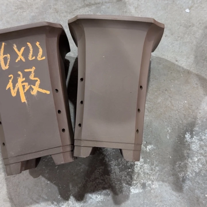 紫砂紫砂花盆破损补发高度22口径16俩只 微瑕