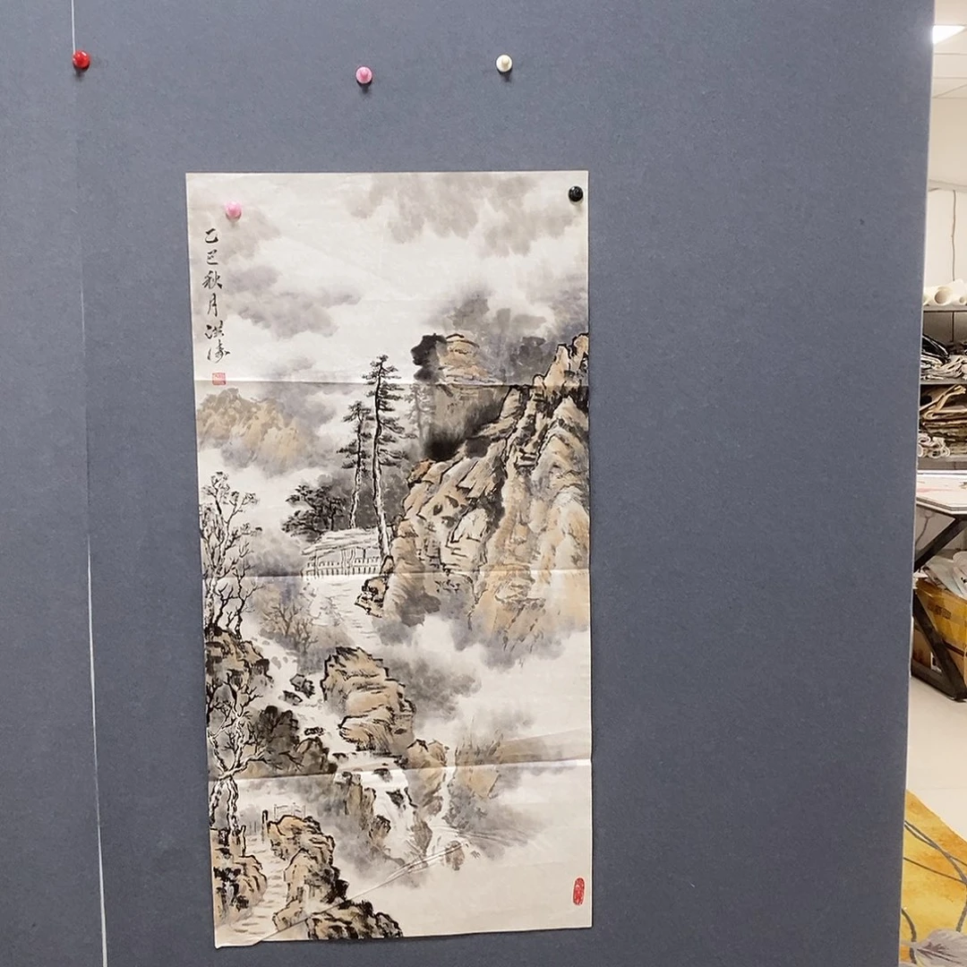 国画姚洪涛50.100手绘画芯