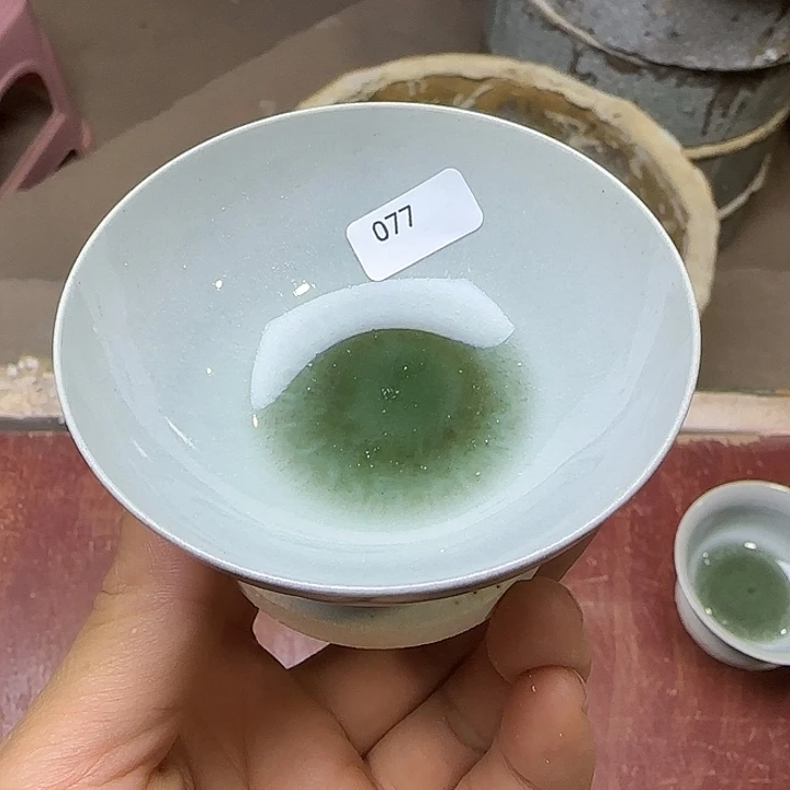 茶盏青钰建盏主人杯077