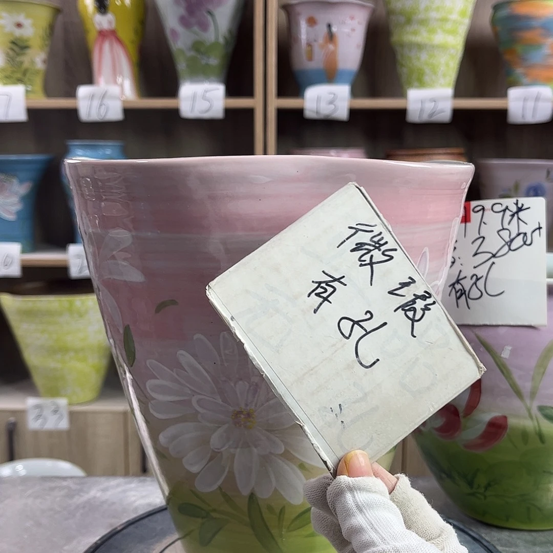 景德镇陶瓷花盆花盆