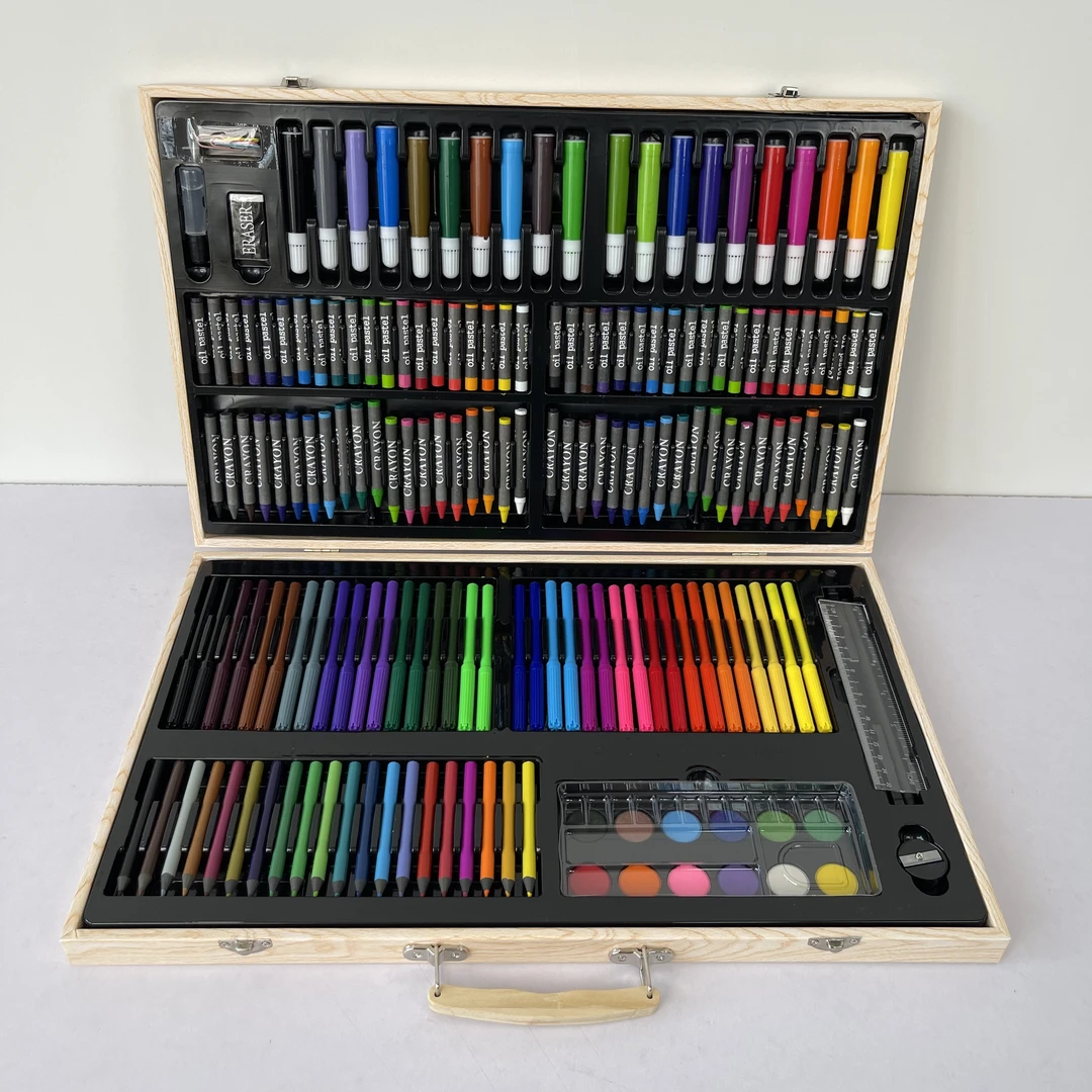 高品质画笔套装180件安全环保大容量F1