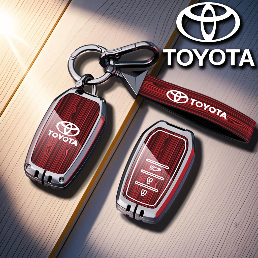适用【丰田】凯美瑞扣荣放钥匙套威兰达卡罗拉汉兰达车钥匙套保护套