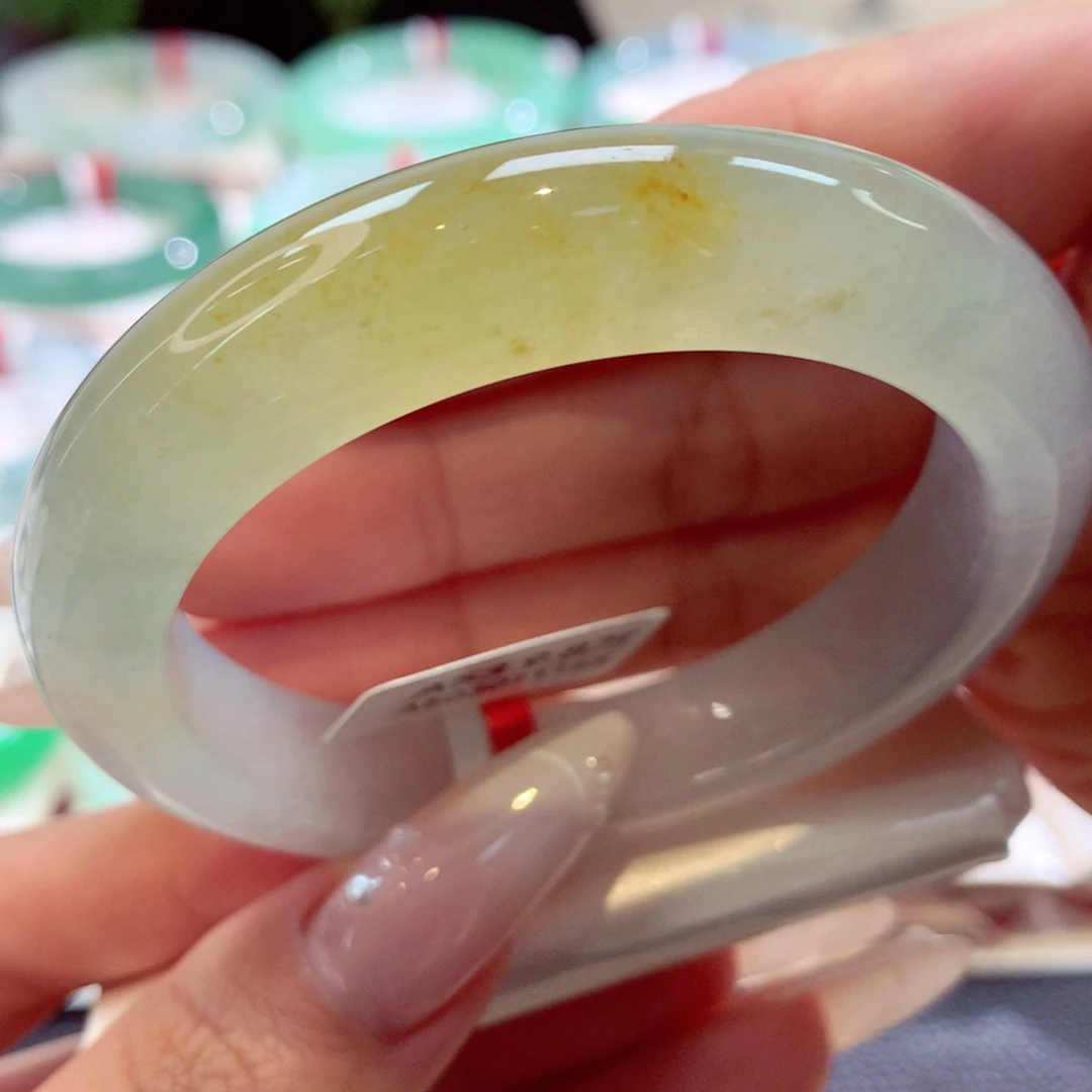 未镶嵌手镯翡翠泥鳅背51号66