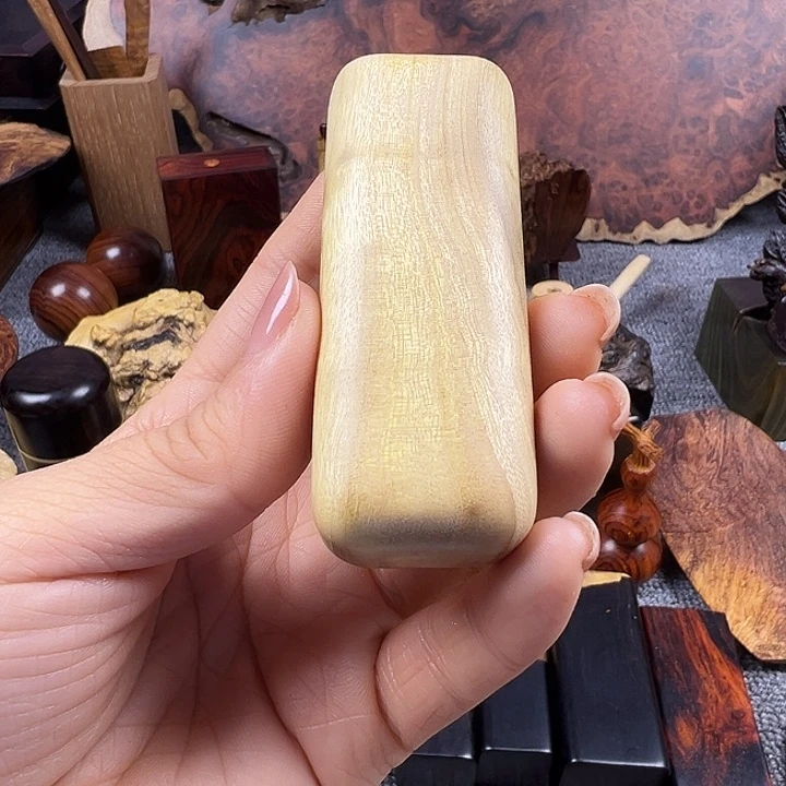 金丝楠手把件盘玩