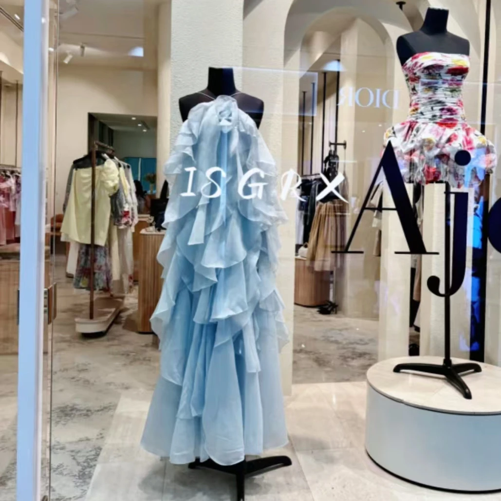 ISGRX 遇见冰川 高定礼服 连衣裙