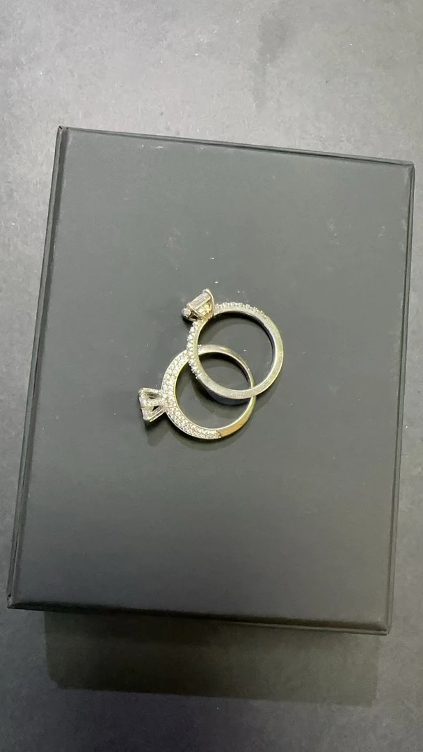 H01 经典T4爪6爪满砖 圈圈 戒指