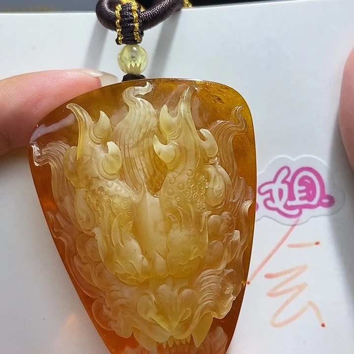 和***谐未镶嵌定制琥珀琥珀蜜蜡