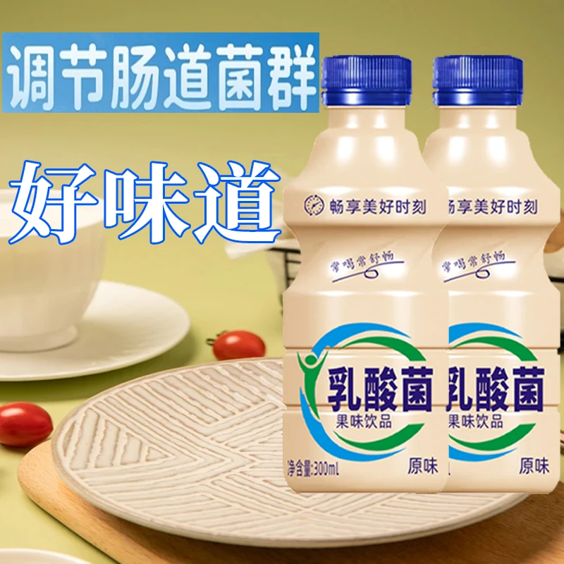 【工厂直发】乳酸菌饮品原味整箱装300ml/瓶老少皆宜批发特价