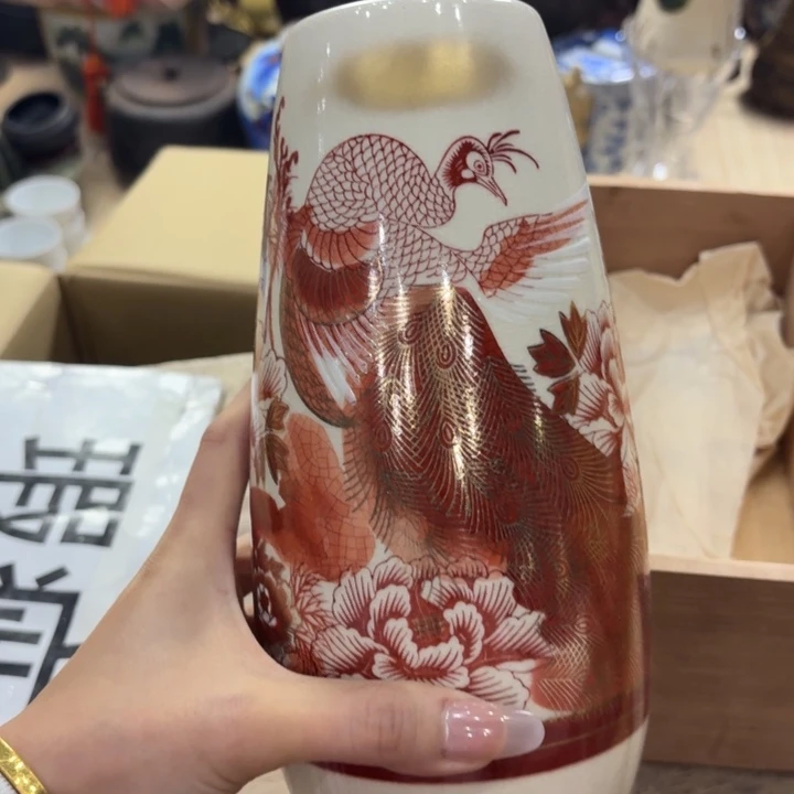 陶瓷古美术置物摆件