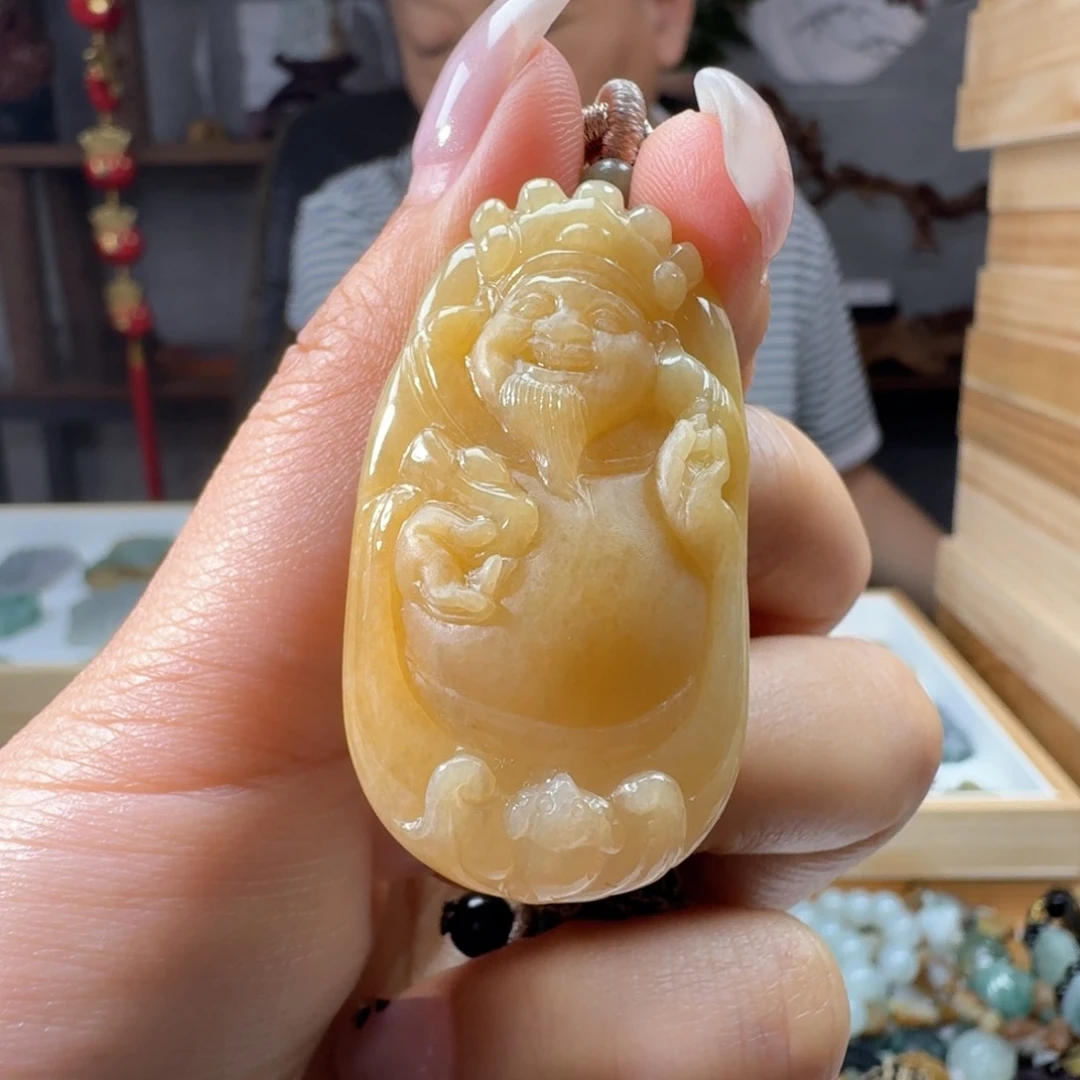 定制翡翠未镶嵌财爷