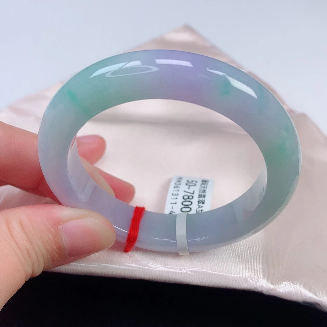 未镶嵌手镯翡翠50正圈