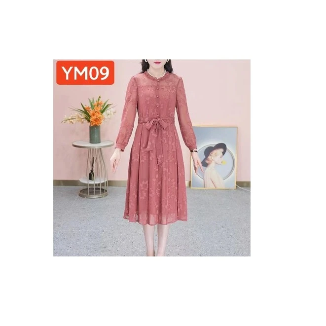 YM09-30新款时尚气质连衣裙