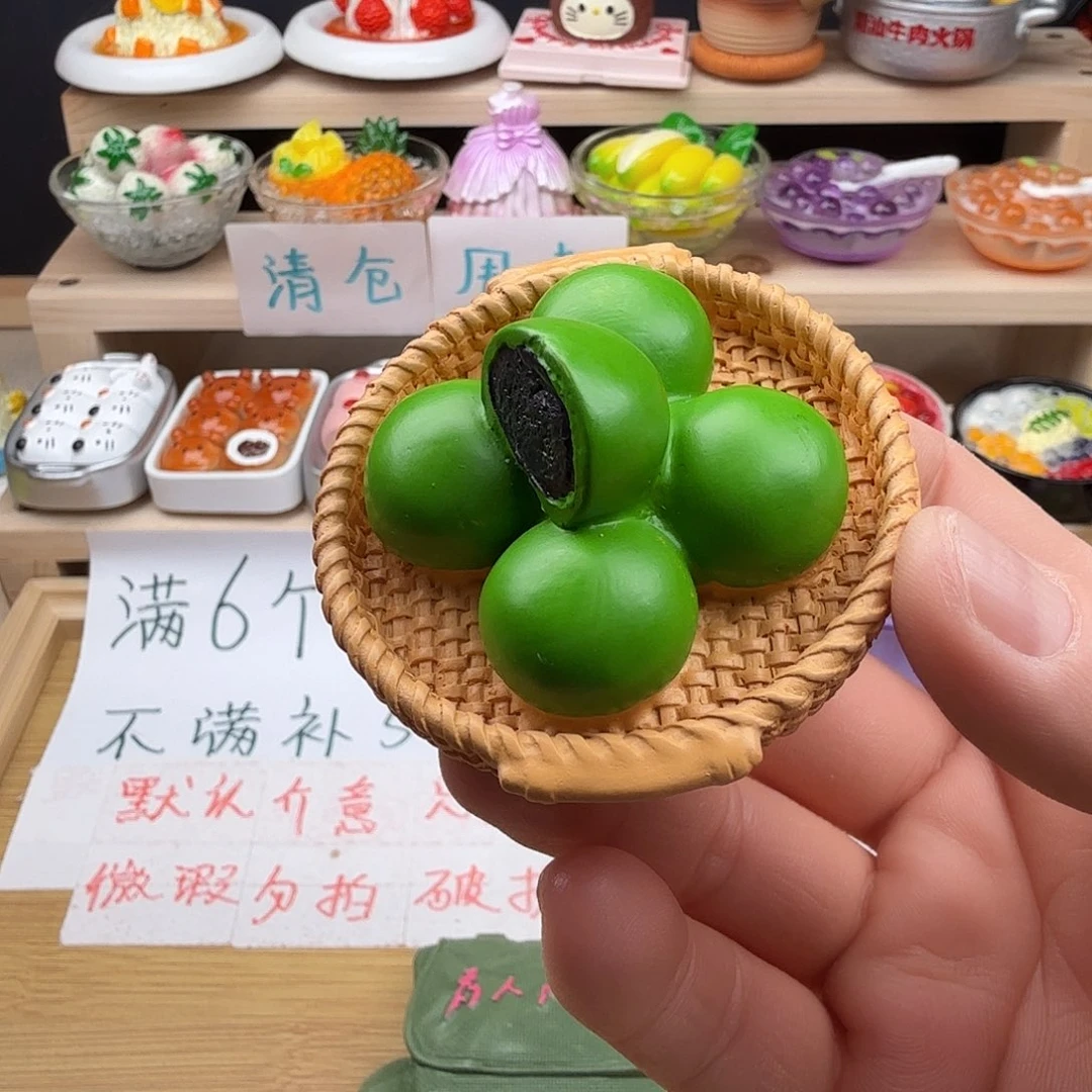 树脂食玩冰箱贴 凭开箱视频售后
