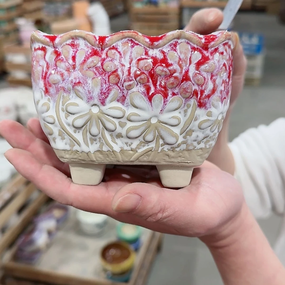 【闪购商品】陶瓷福利品，花盆凑单满10元发货！