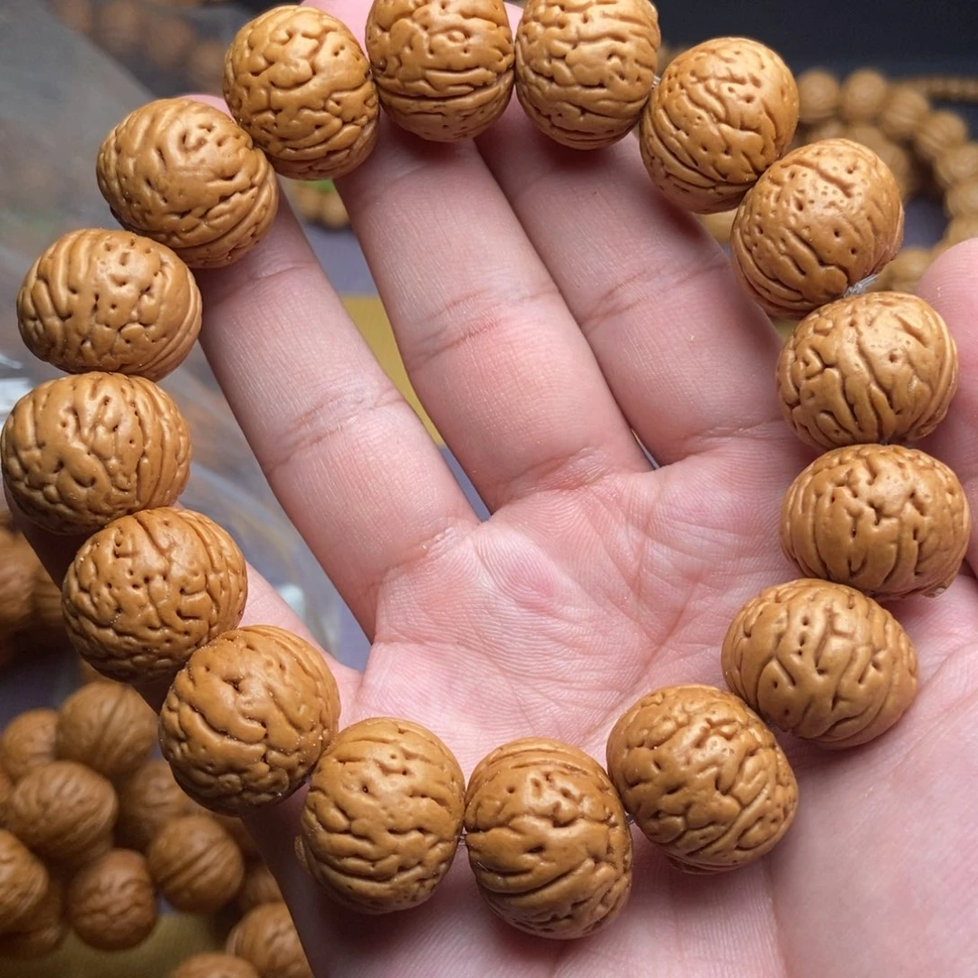 手串桃核肉纹元宝桃核手串毕业款19