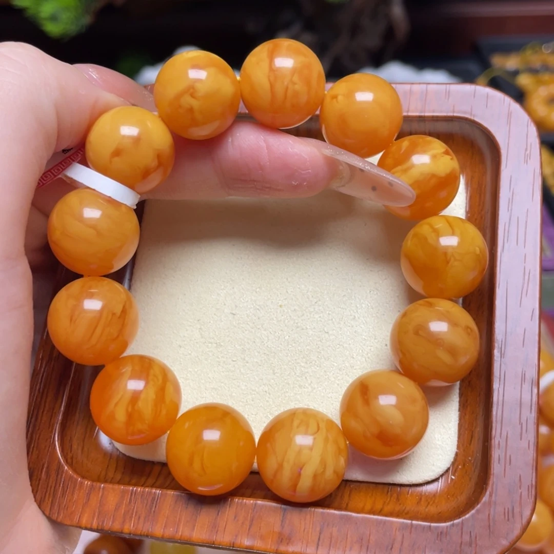 蜜蜡手链未镶嵌手串