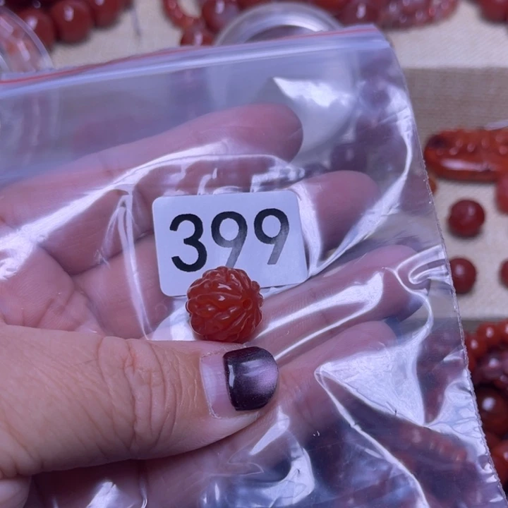 @***力南红玛瑙未镶嵌手链