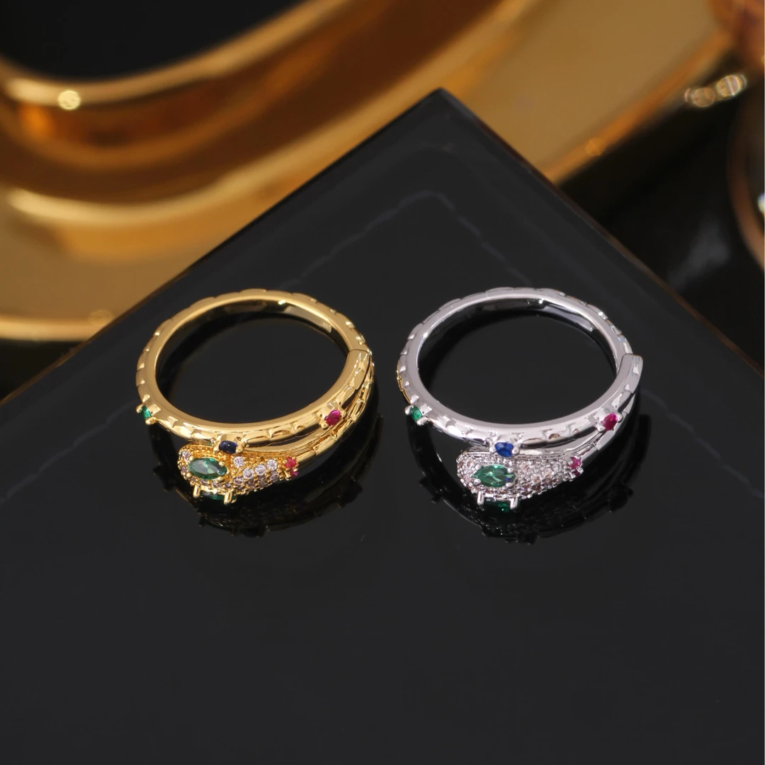 铜合金戒指 《货号8810》灵蛇戒指