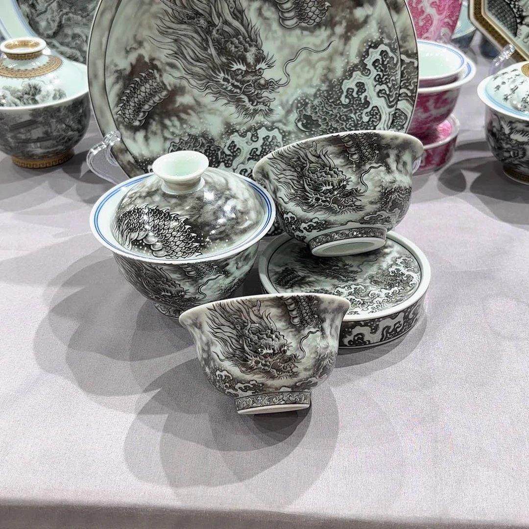 瓷片景德镇瓷器精品展示