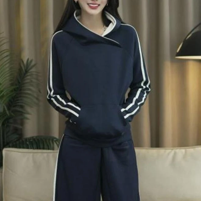 连帽卫衣女款爆款2025新款春秋季韩系休闲百搭上衣时尚款洋气帽衫