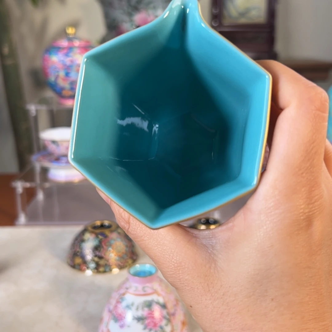 b***9纯手工手绘 高端茶器