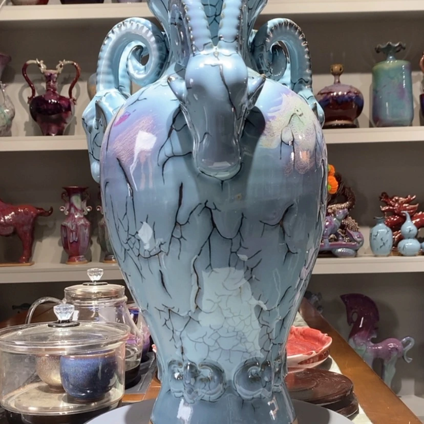 【闪购商品】瓷片钧瓷艺术作品……