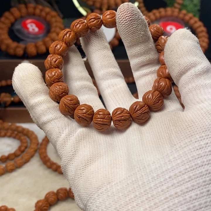 桃核吊坠事*休秦岭龙纹