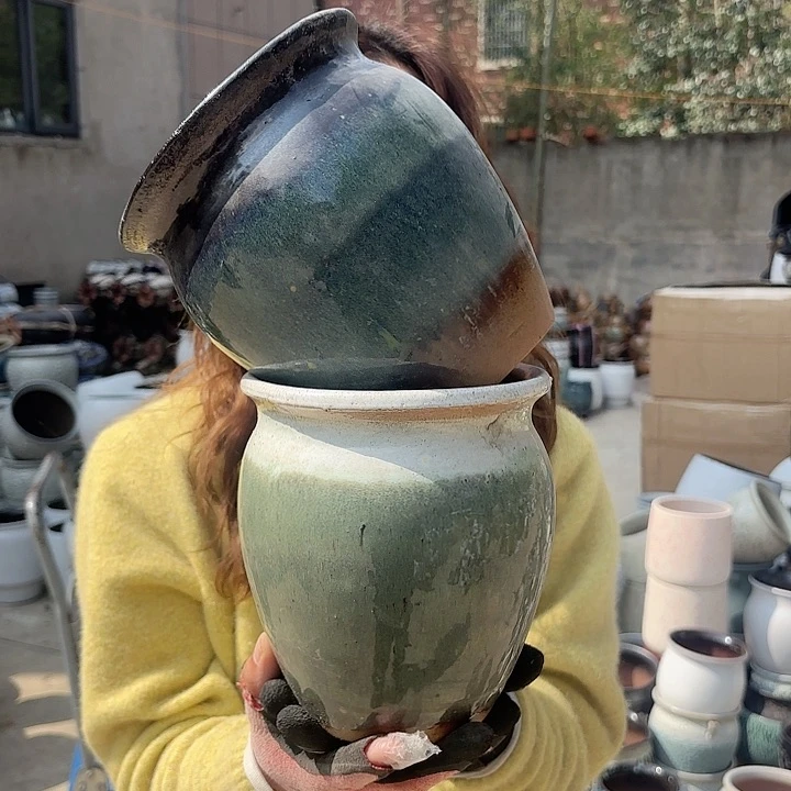 红陶口16高18两个曹