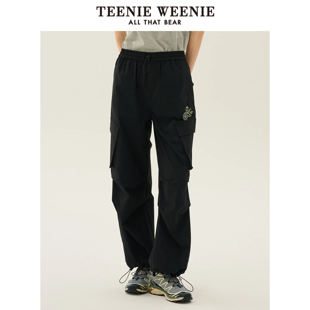 【防晒凉感】TeenieWeenie小熊双栖彩壳工装裤降落伞裤TTTC256421R