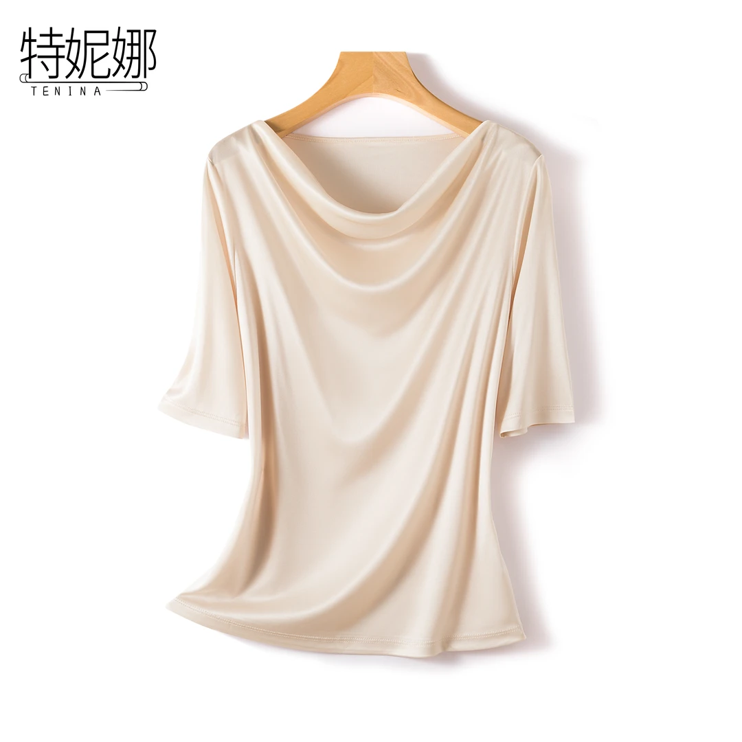 日本三醋酸纤维凉感T恤 M#