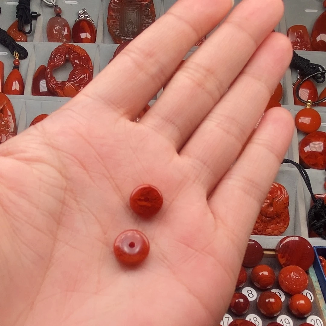 偶***尔南红玛瑙未镶嵌配饰