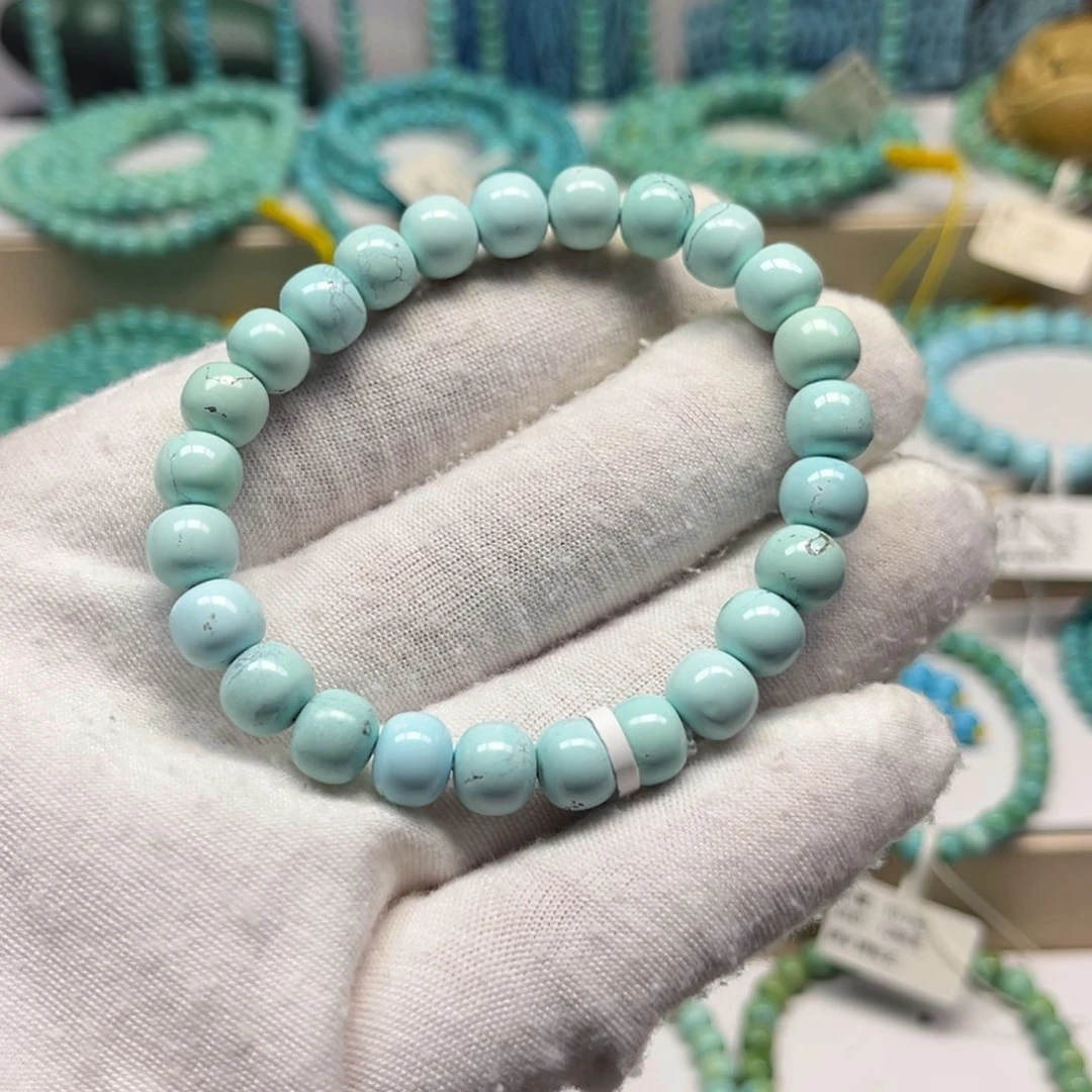 绿松石未镶嵌手链