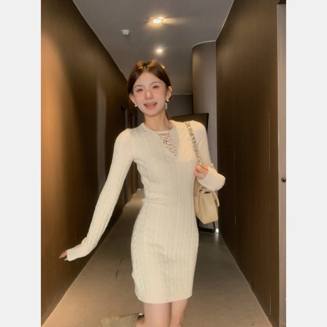 【欧阳喜】山茶漫记复古优雅高级感连衣裙258M0135