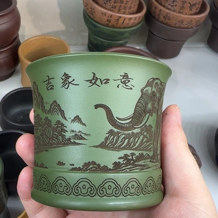 茶杯紫砂全手工紫砂